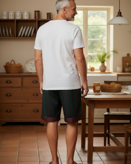 Schlaf Shorts Herren - kühle Ice-Silk-Shorts - Ansicht 2