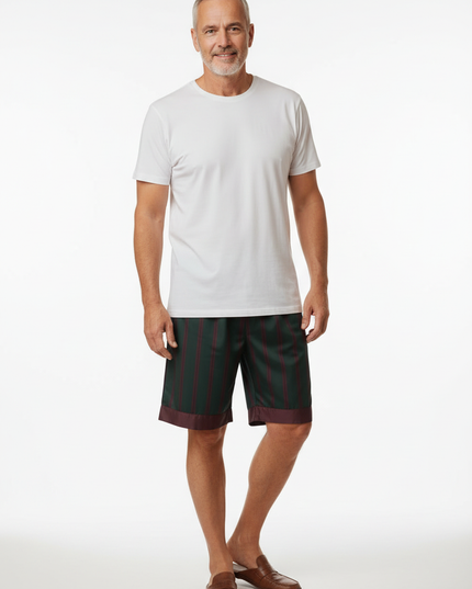 Schlaf Shorts Herren - kühle Ice-Silk-Shorts - Ansicht 5